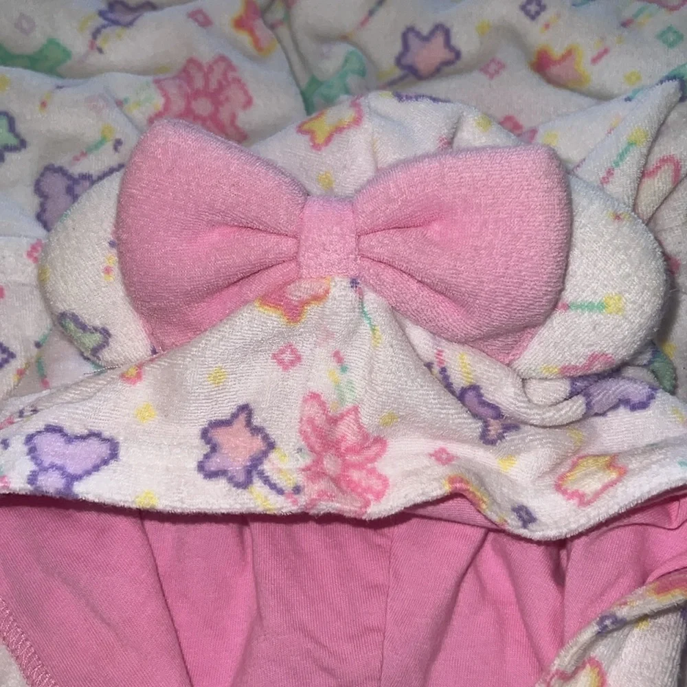 ✅ Minnie Mouse Pink Bow Cover-Up for Girls